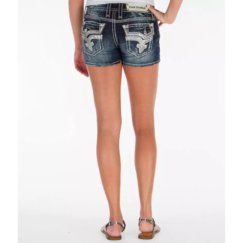 Rock Revival Kai Stretch Short - Picture 8 of 16